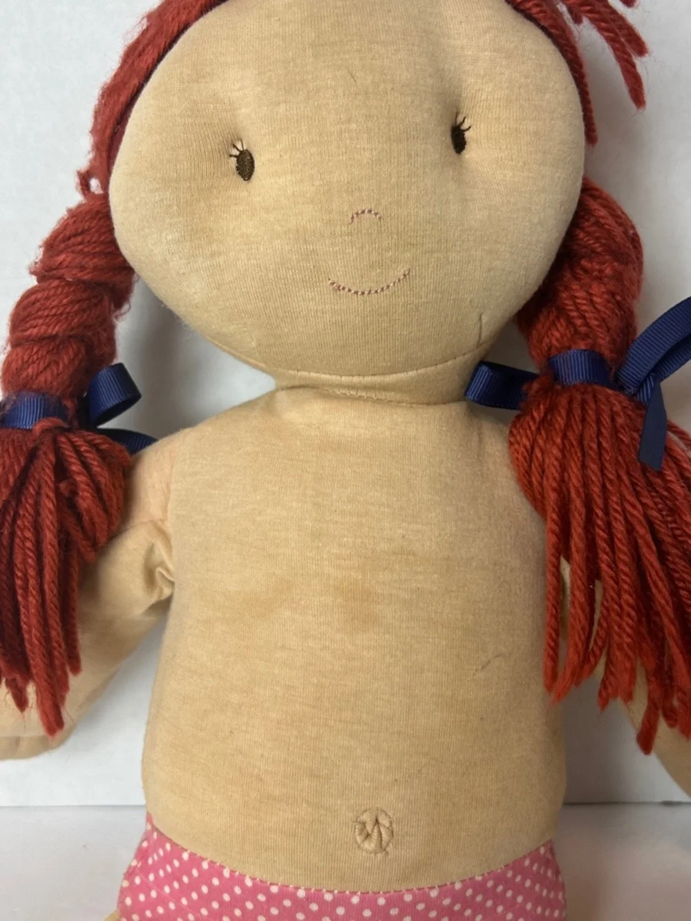 Pottery Barn Kids Paige Girl Doll Discontinued 17'Red hair Poseable Rare